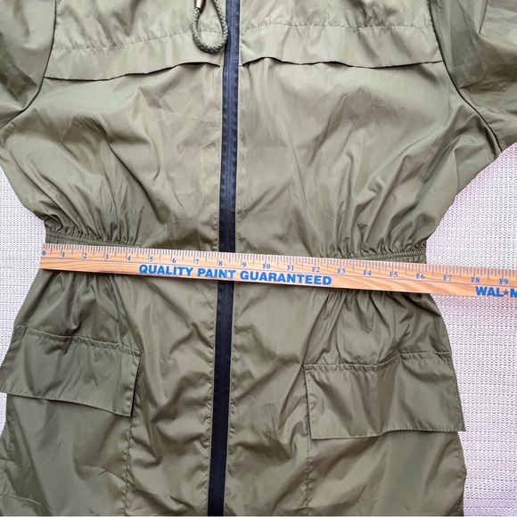 Hotouch Women’s Green Lightweight Raincoat Parka - Size M - Picture 7 of 9